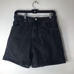 Zara Jean denim shorts black small